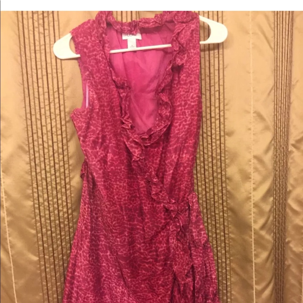 Ann Loft Wrap Tie Dress